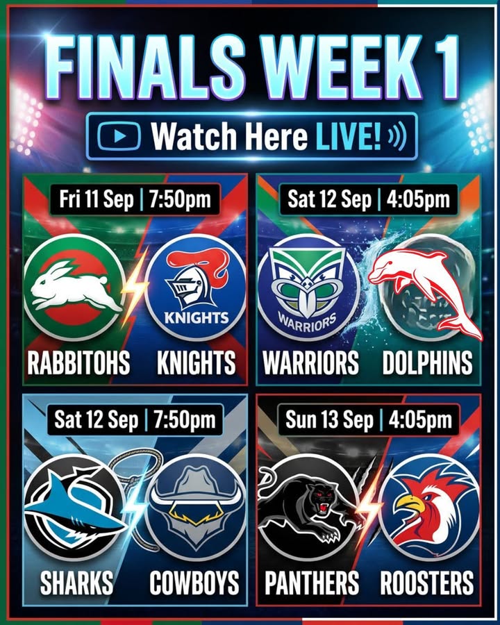 Featured image for “NRL Finals Week 1 Live on the Big Screen at Moss Vale Services”
